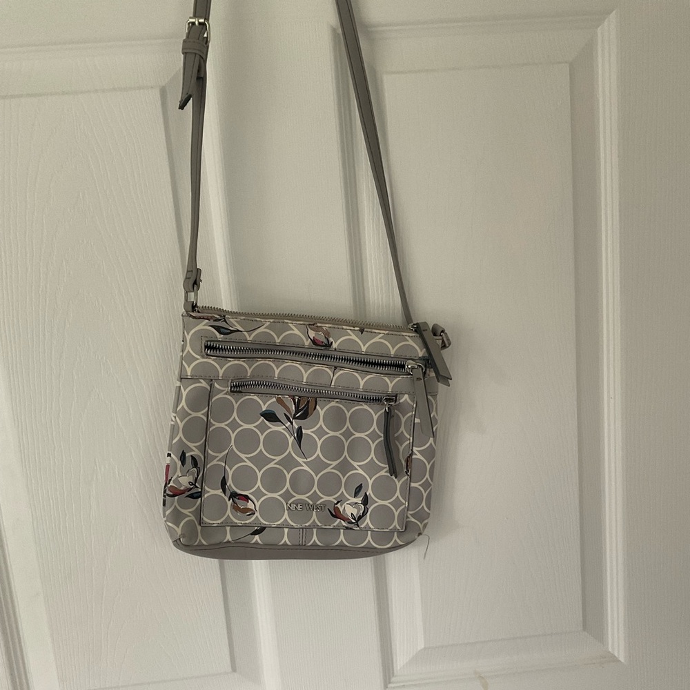 Nine West Red Crossbody Bag with Sleek Design